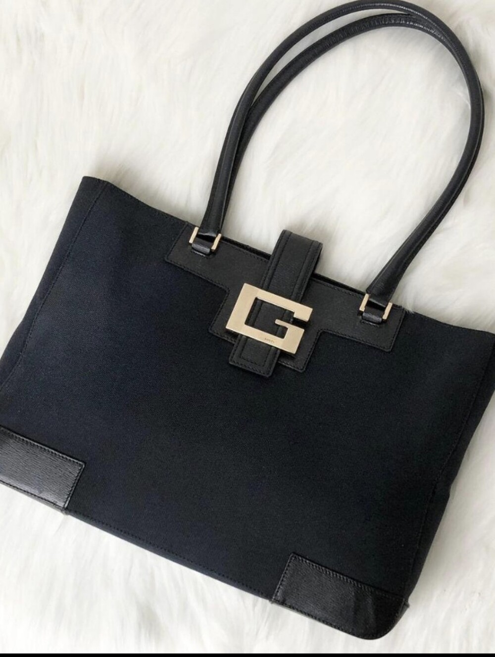 +COA GUCCI Jackie Leather Tote Bag